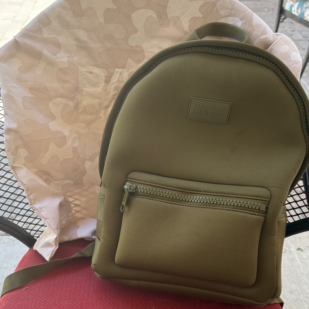 Dagne Dover Khaki Backpack for Men